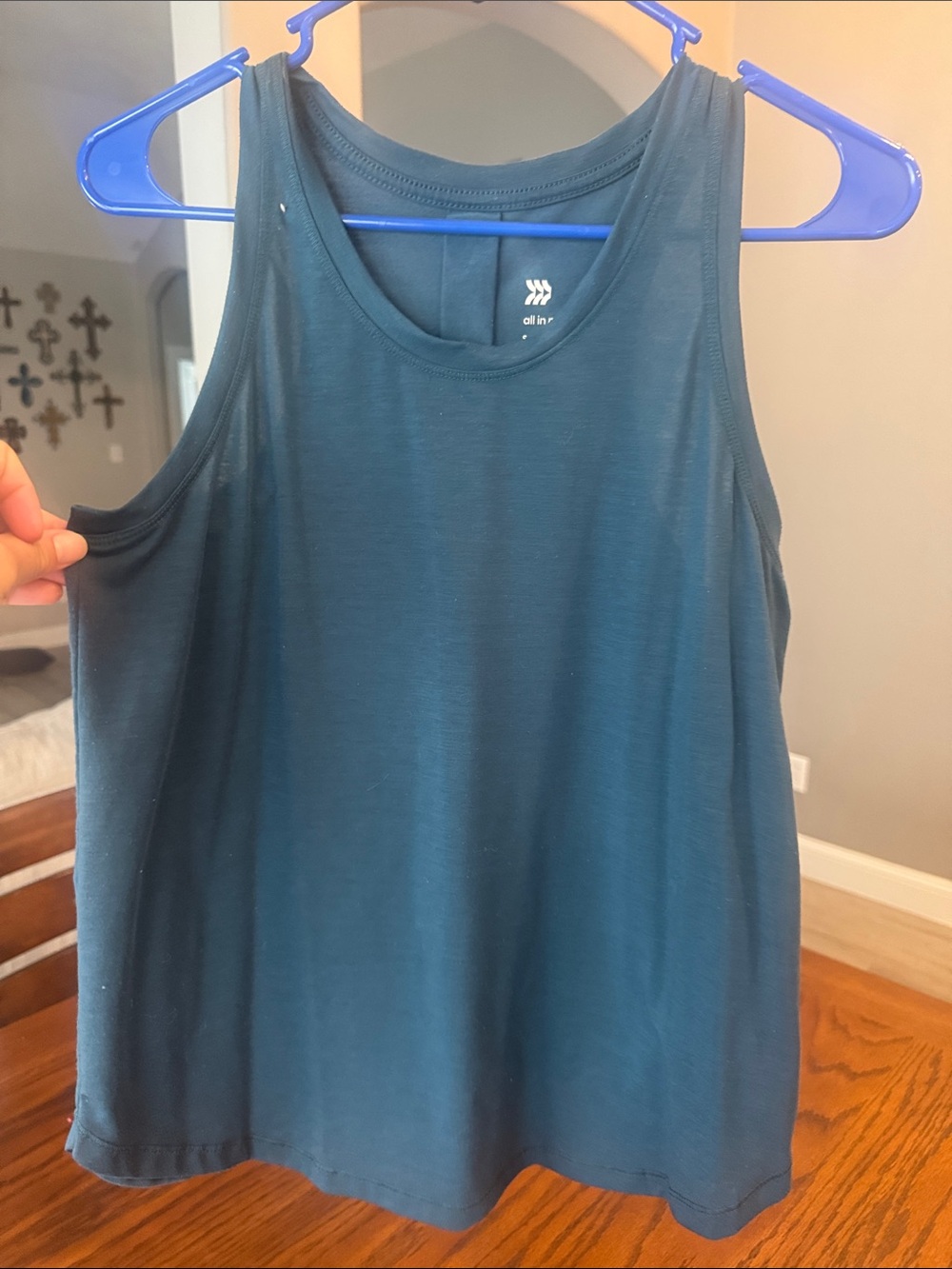 all in motion Teal Blue Sleeveless Active Tank